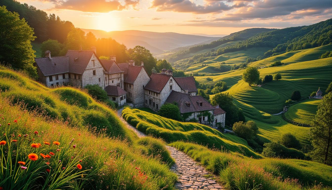 À la découverte des itinérances à Châtel-Guyon 1 explorez les itinérances uniques de châtel-guyon, une destination pittoresque au cœur de l'auvergne. découvrez des sentiers de randonnée, des paysages enchanteurs et une richesse culturelle à chaque pas. préparez votre aventure en pleine nature et laissez-vous séduire par le charme de cette région thermale.