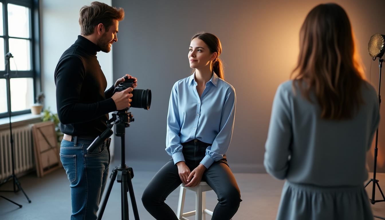découvrez ce à quoi ressemble une séance photo avec un professionnel. apprenez les astuces pour poser, les différentes ambiances créées et les conseils pour capturer des moments inoubliables. vivez une expérience unique qui sublimera votre image.