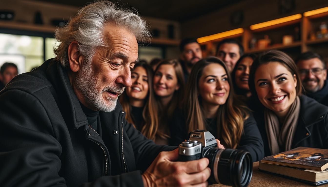 Le dernier photographe de Johnny Hallyday en dédicace à Firminy : « un homme empreint de pudeur » 1 découvrez la dédicace exclusive avec le dernier photographe de johnny hallyday à firminy. évoquez la personnalité touchante d'un homme empreint de pudeur, retracée à travers des souvenirs uniques et des anecdotes émouvantes. ne manquez pas cette rencontre inédite avec l'un des témoins privilégiés de la légende du rock français.