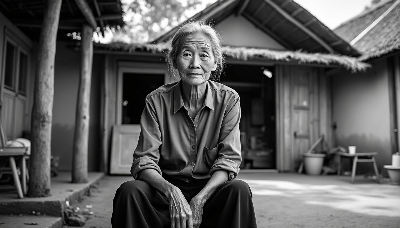 Nataly Robert explore son héritage vietnamien à travers une galerie de clichés en noir et blanc 7 découvrez l'œuvre captivante de nataly robert qui plonge dans son héritage vietnamien à travers une impresionante galerie de clichés en noir et blanc, révélant la beauté et la profondeur des racines culturelles.