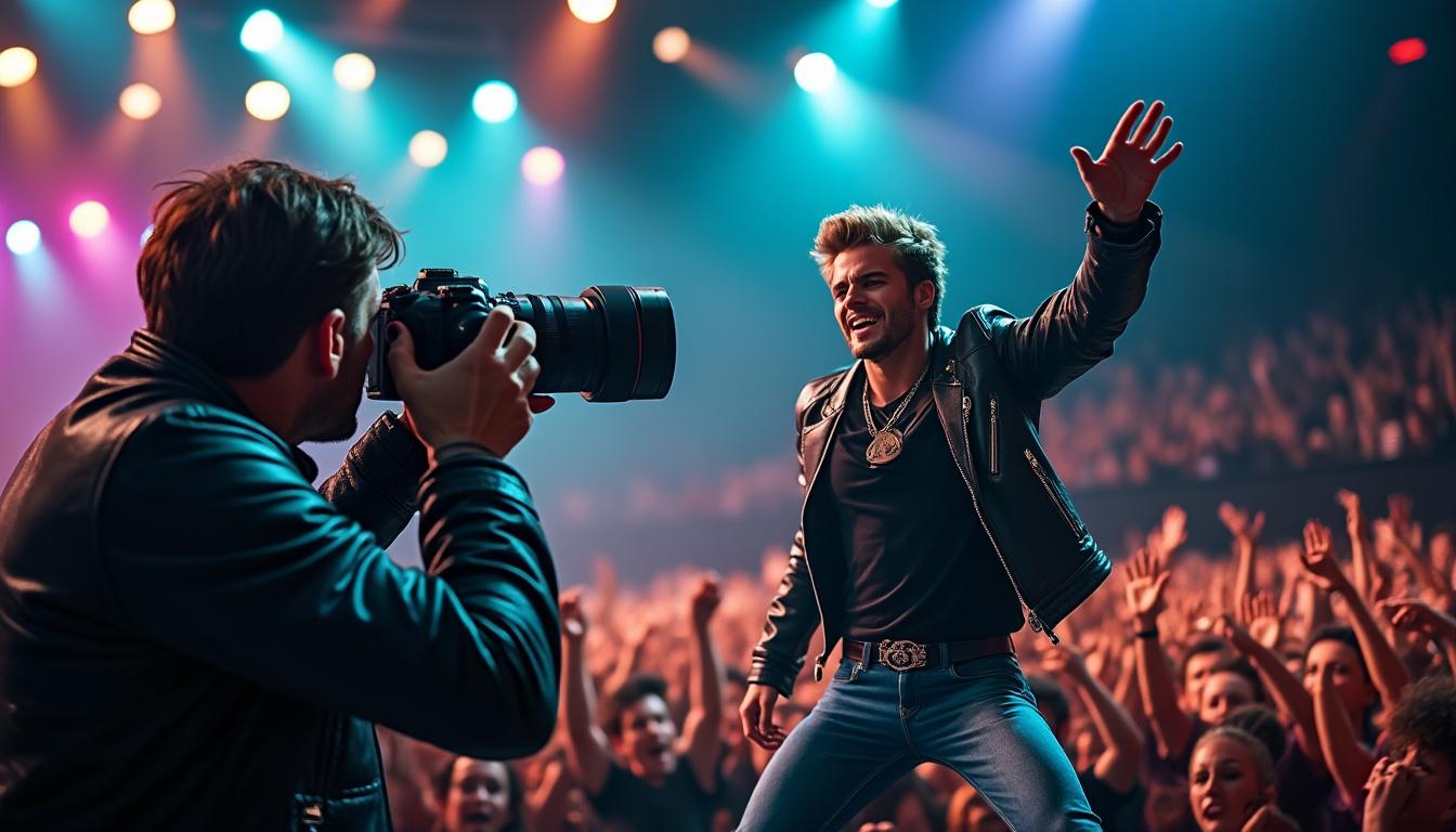 Vidéo - une photographe évoque les éloges d'une légende du rock sur son travail 7 découvrez dans cette vidéo captivante une photographe passionnée qui partage les éloges d'une icône du rock sur son travail. plongez dans l'univers artistique où la musique et la photographie se rencontrent, révélant la magie de la création et l'impact des images dans l'industrie musicale.