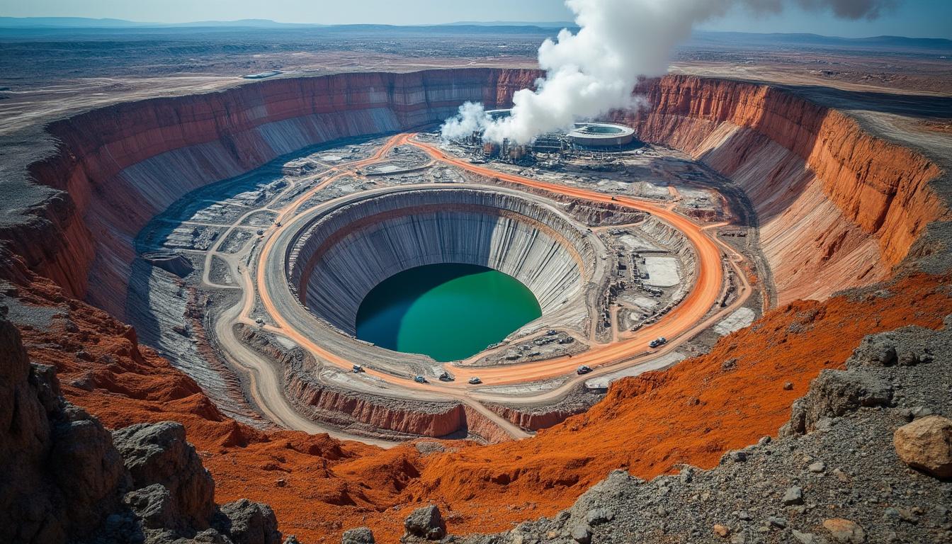 plongez dans l'univers captivant d'edward burtynsky à l'international center of photography et explorez la fascinante thématique de la grande accélération à travers ses œuvres photographiques engagées et saisissantes.