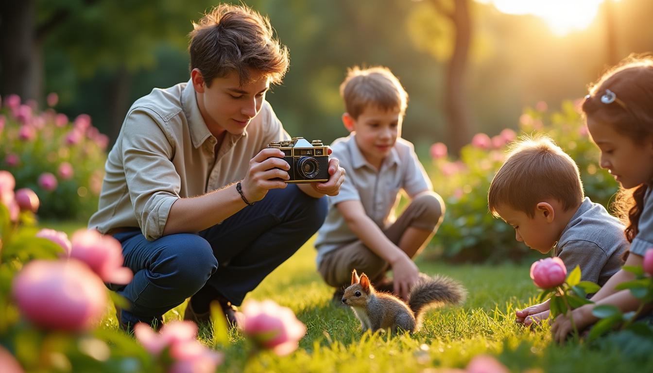 découvrez comment un sous-préfet transmet sa passion pour la photographie à des enfants, tout en révélant la magie de capturer des instants précieux et redécouvrir l'art de saisir le temps. une expérience enrichissante alliant éducation et créativité.
