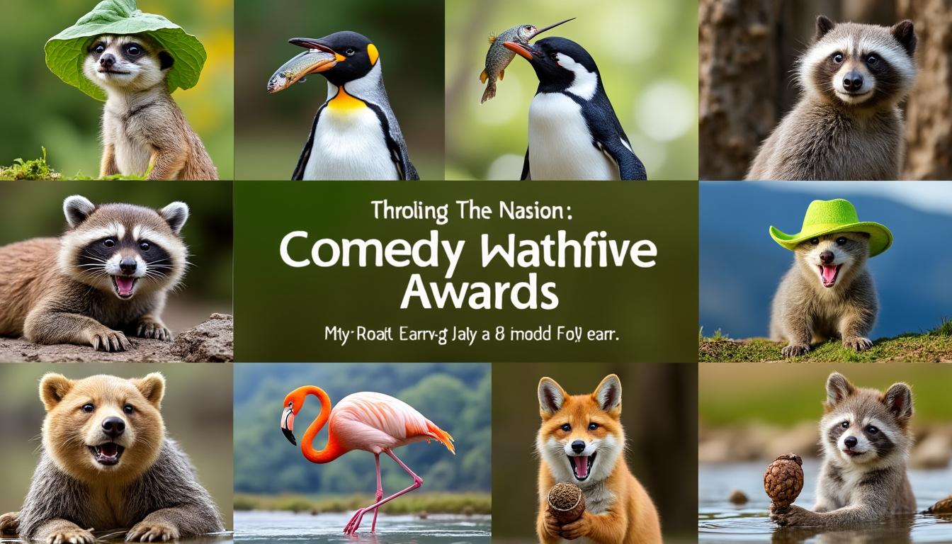 plongez dans l’univers hilarant de la faune avec notre sélection de 10 photos incontournables parmi les finalistes des comedy wildlife photography awards. rires garantis et images saisissantes à découvrir !