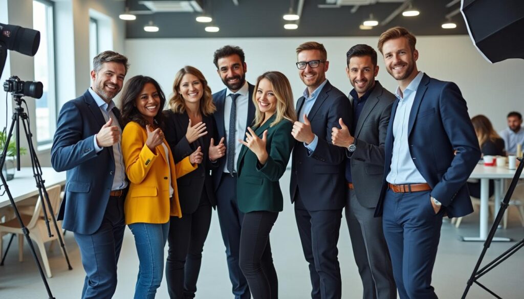 découvrez à quoi ressemble une séance photo d'équipe en entreprise : préparation, déroulement et conseils pour capturer l'esprit de vos collaborateurs.