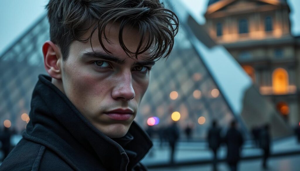 découvrez l'histoire étonnante du détective mystérieux vu devant le louvre lors du cambriolage : son âge surprenant et son véritable visage enfin dévoilés.