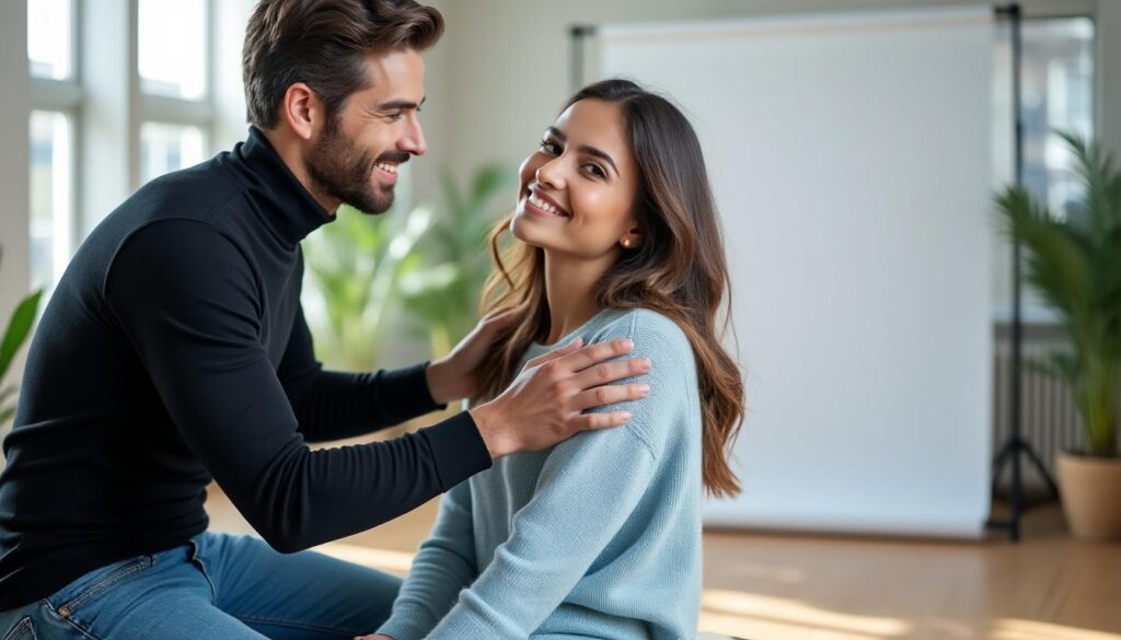 découvrez les techniques d'un photographe professionnel pour mettre à l'aise même les personnes les plus timides et capturer des portraits naturels et authentiques.