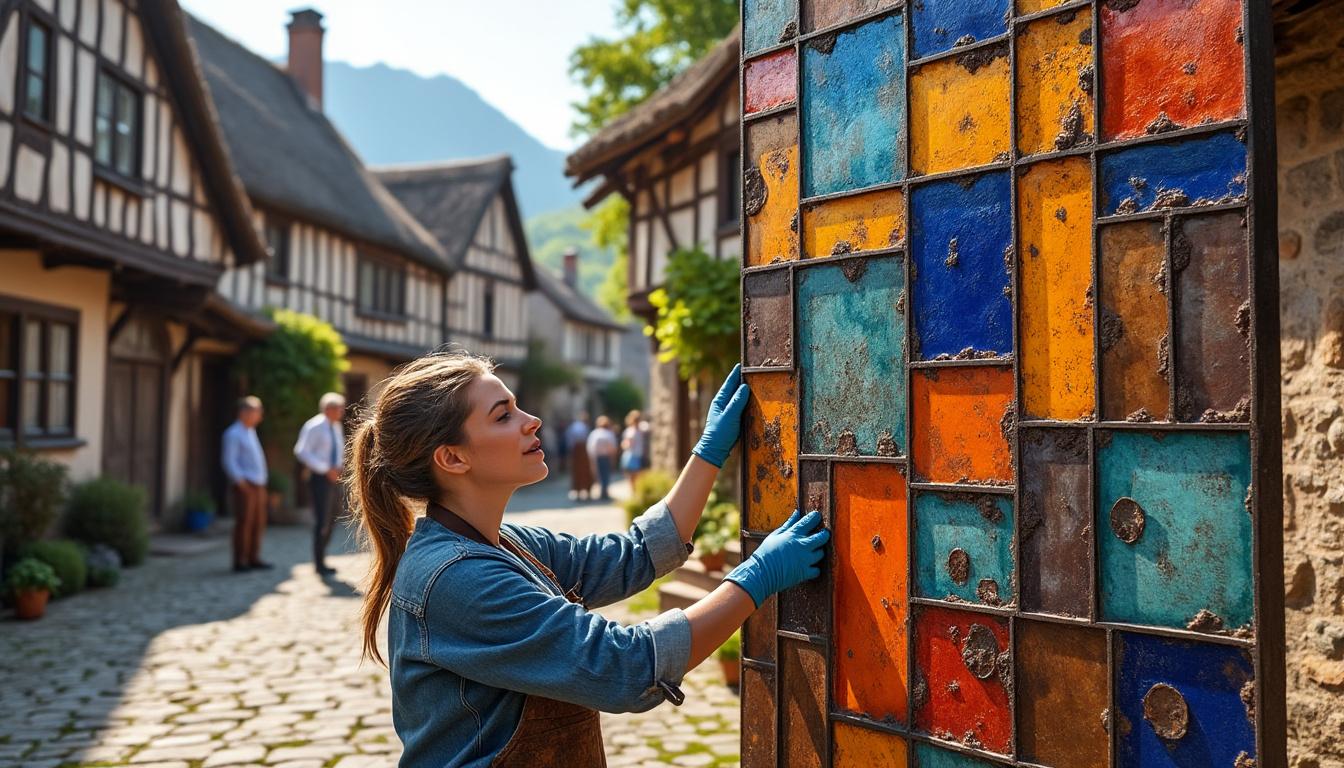 découvrez l’artiste marta bogdanska qui s’installe au cœur du village pour une immersion artistique unique, mêlant créativité et culture locale.