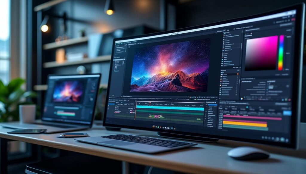 photopea est un éditeur photo en ligne gratuit qui offre des fonctionnalités similaires à photoshop, parfait pour retoucher vos images sans installation.