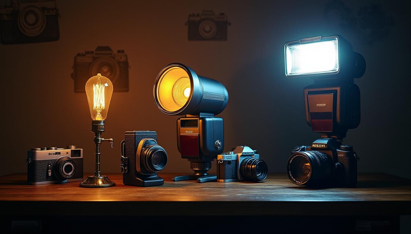 découvrez l'histoire fascinante du flash en photographie dans cet épisode du podcast "photographie, une histoire sans cliché". plongez au cœur des innovations et anecdotes qui ont illuminé cet accessoire incontournable.