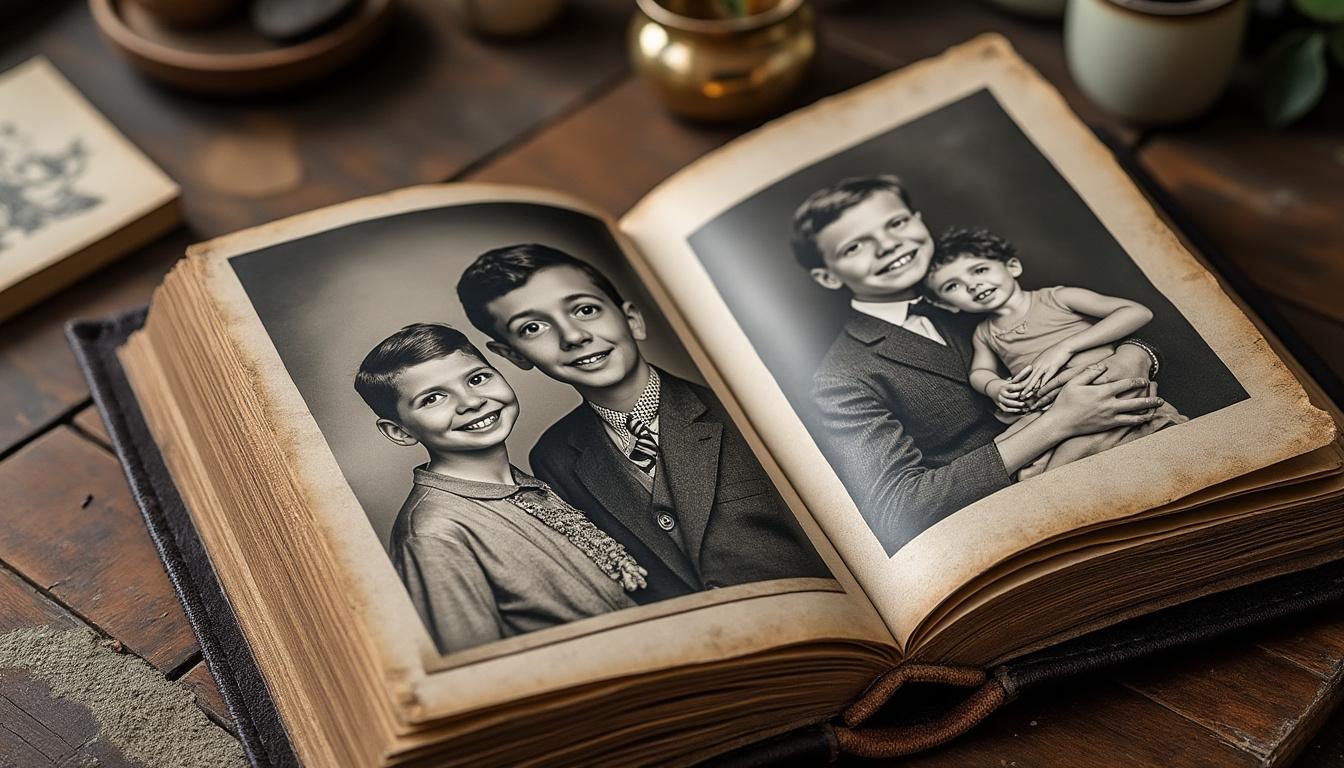 découvrez le précieux album familial révélé par pascal bastien à travers une série photographique intime et émouvante, capturant l'essence des souvenirs et des liens familiaux.