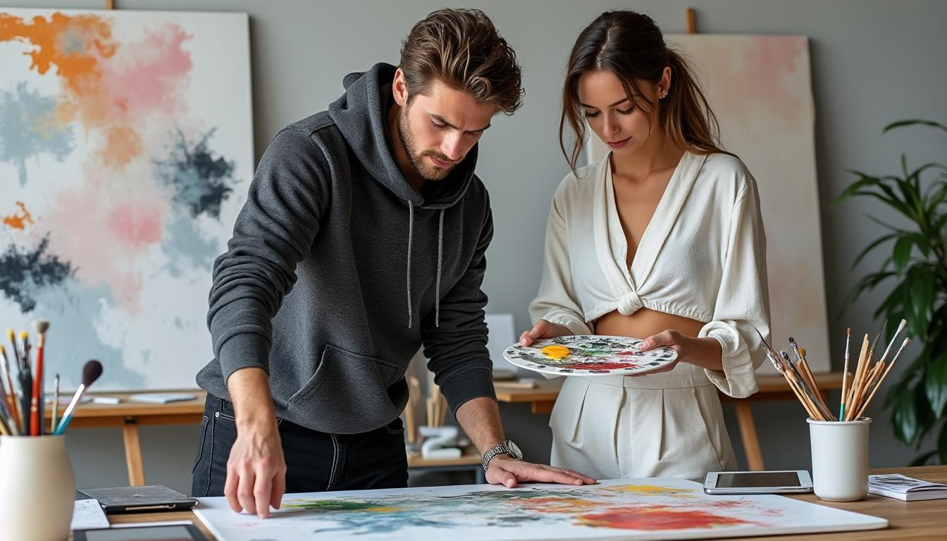 Rencontre artistique entre Malick Welli et Charlotte Brathwaite : un duo créatif inspirant 7 découvrez la rencontre artistique unique entre malick welli et charlotte brathwaite, un duo créatif inspirant qui mêle talents et visions pour des œuvres innovantes.