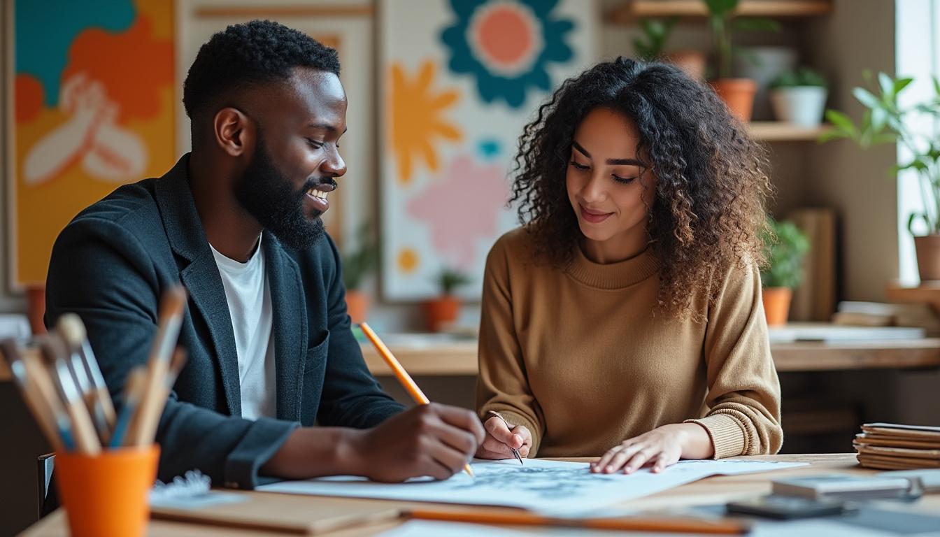 Rencontre artistique entre Malick Welli et Charlotte Brathwaite : un duo créatif inspirant 1 découvrez la rencontre artistique entre malick welli et charlotte brathwaite, un duo créatif inspirant qui mêle talents et visions pour des œuvres uniques et captivantes.