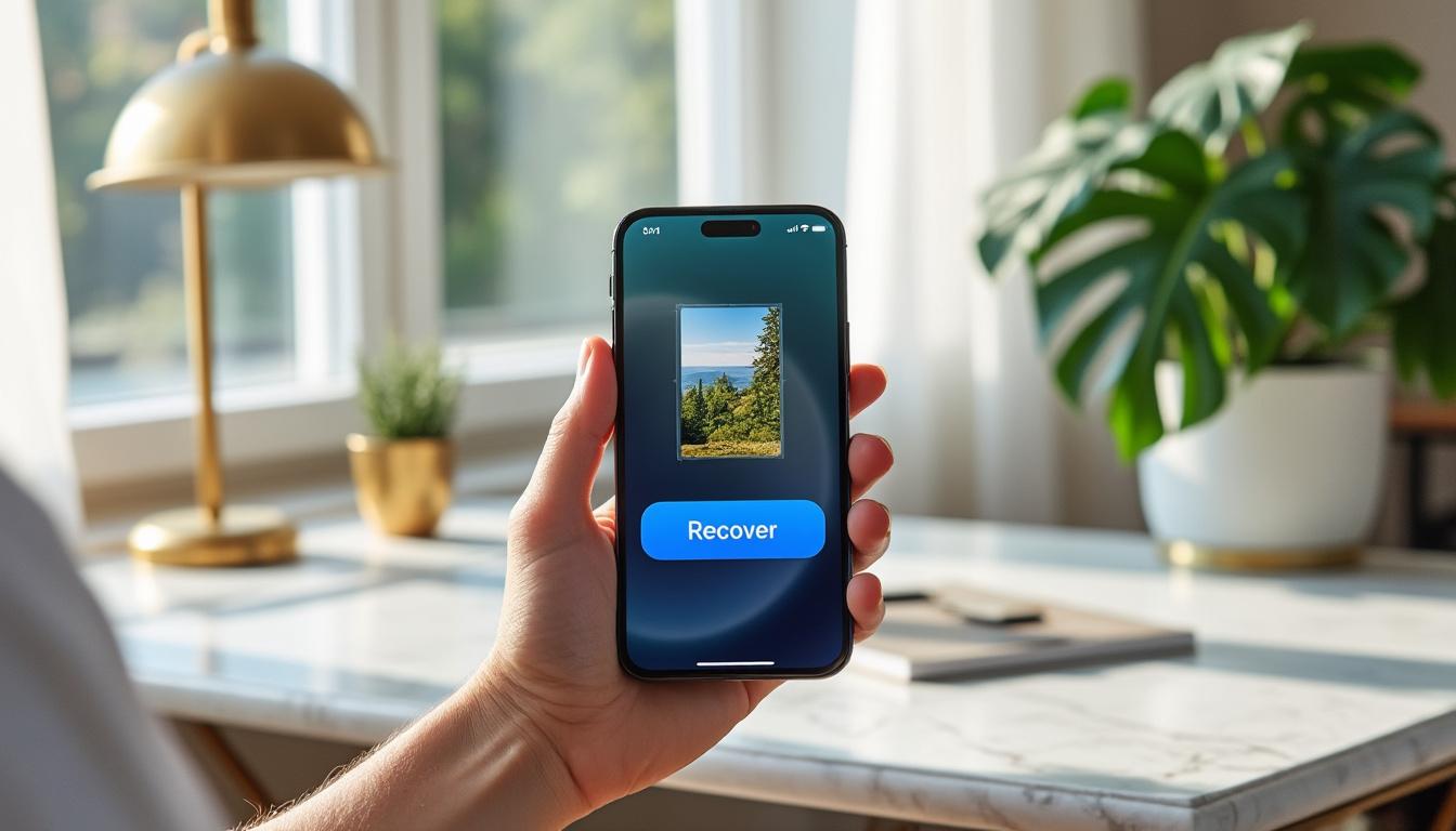 découvrez des méthodes simples et efficaces pour récupérer facilement une photo supprimée sur votre iphone, même si elle a disparu de votre galerie.