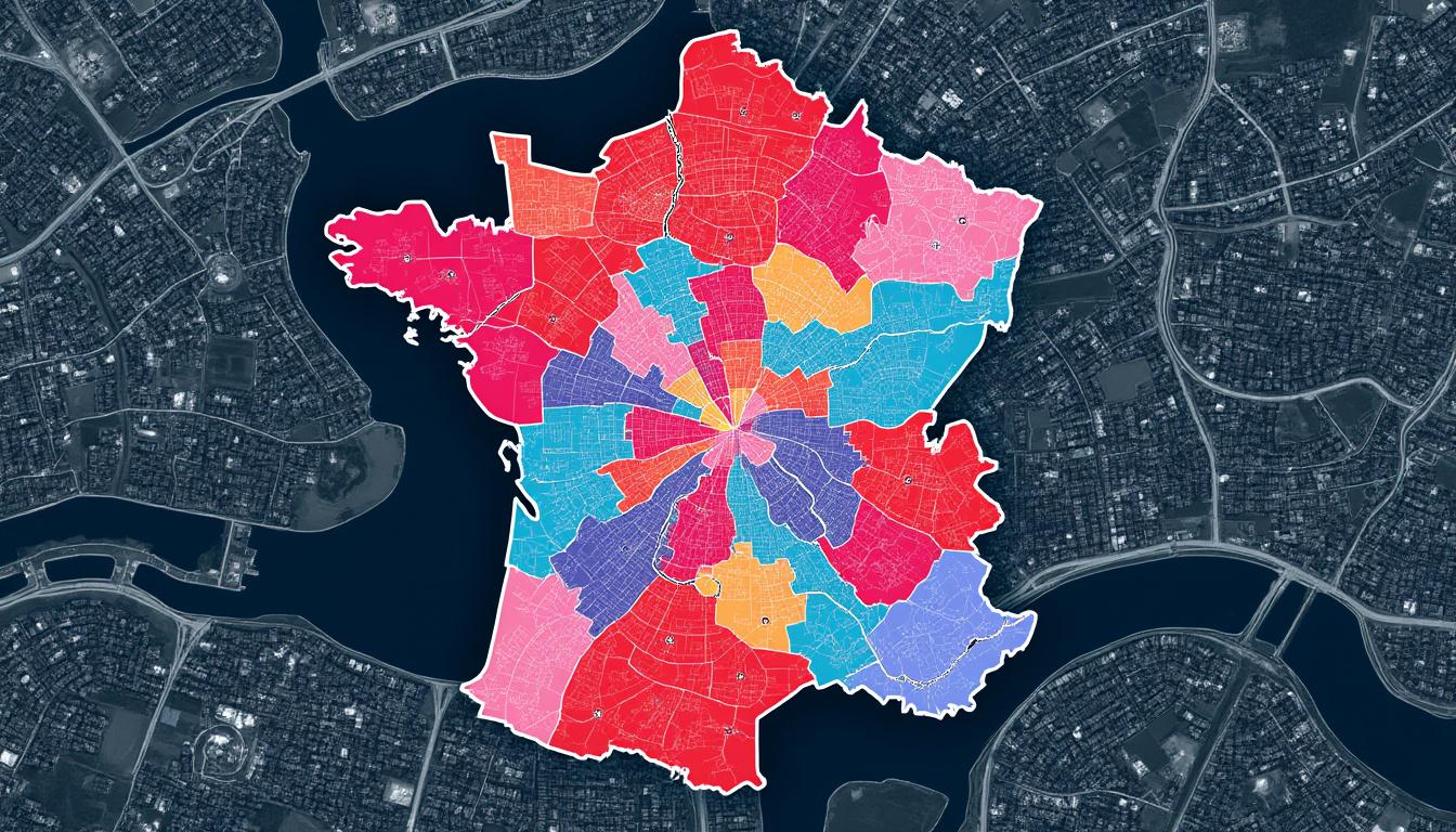 découvrez les résultats définitifs des élections municipales à paris avec une carte détaillée arrondissement par arrondissement pour tout savoir sur le vote dans la capitale.