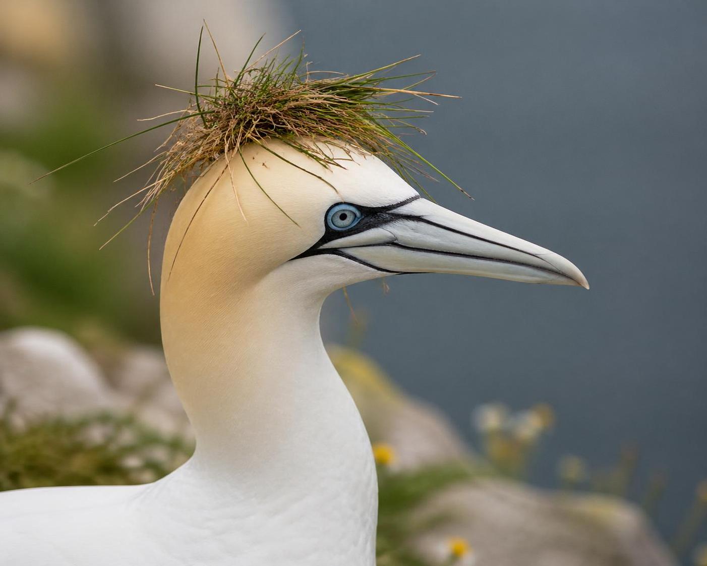 découvrez le triomphe spectaculaire de ce fou de bassan coiffé, vainqueur du prix du public du nikon comedy wildlife awards. une photo pleine d'humour et de charme qui séduit tous les amateurs de nature et de photographie.