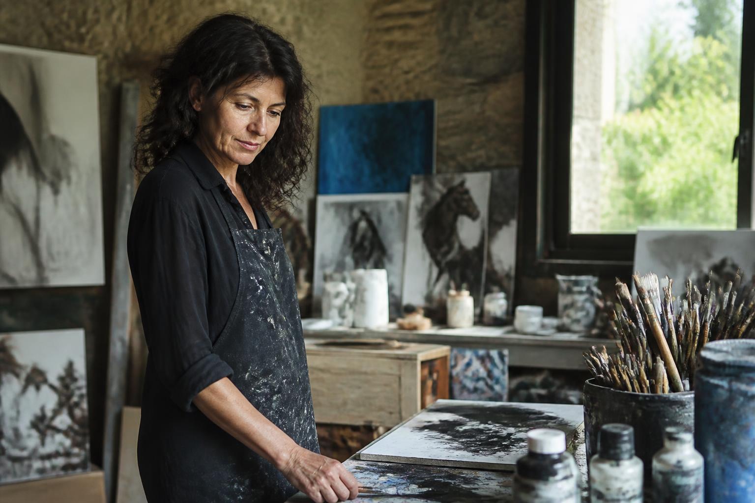 Gaujac : Lucia Buzzi, un souffle artistique unique et inspirant 1 découvrez l'univers artistique unique et inspirant de lucia buzzi à gaujac, où créativité et passion se rencontrent pour émerveiller.