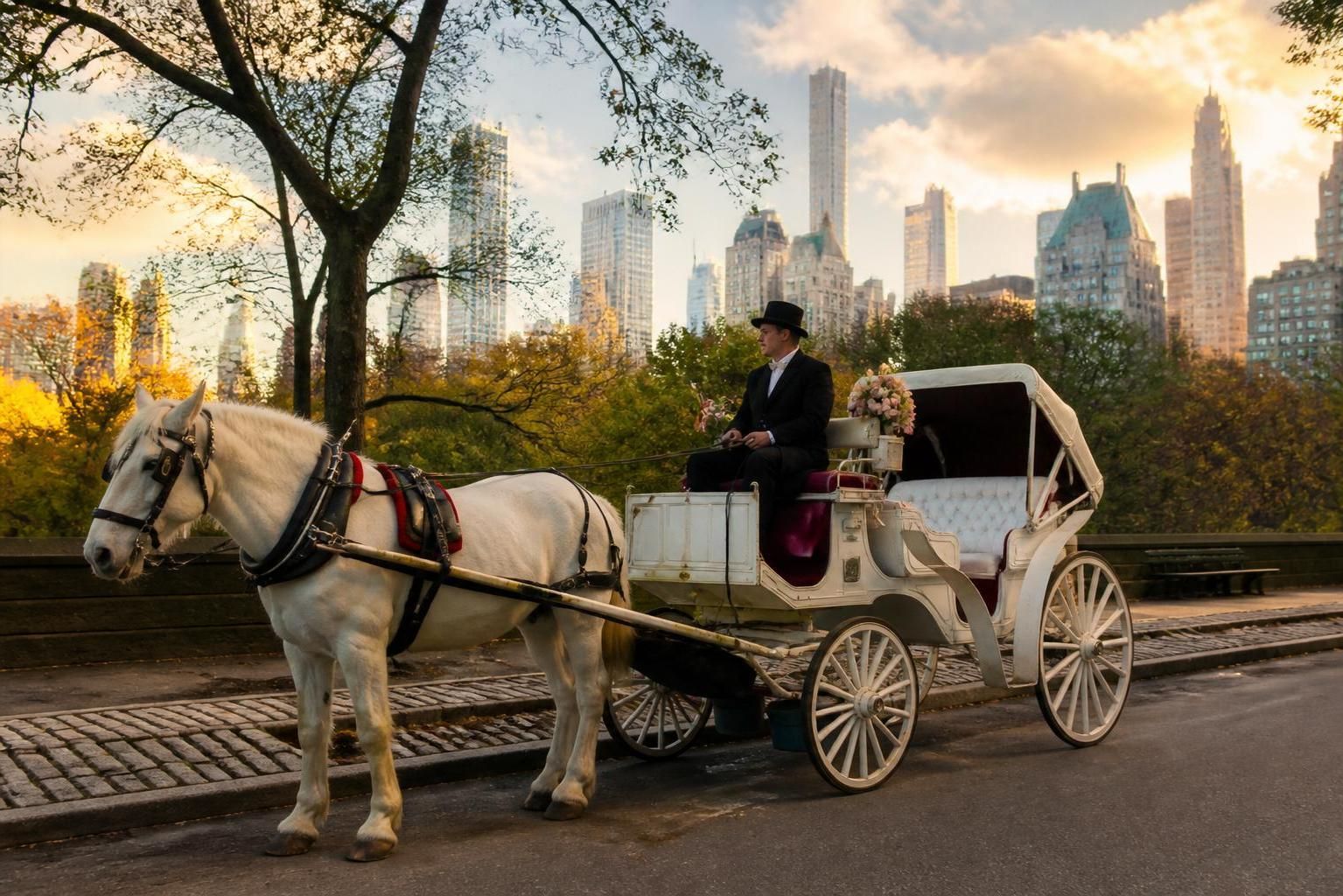 découvrez l'étrange disparition d'un passager de 18 ans à central park, après qu'un cocher se soit arrêté « juste un instant » pour une photo. enquête et mystère au cœur de la ville.