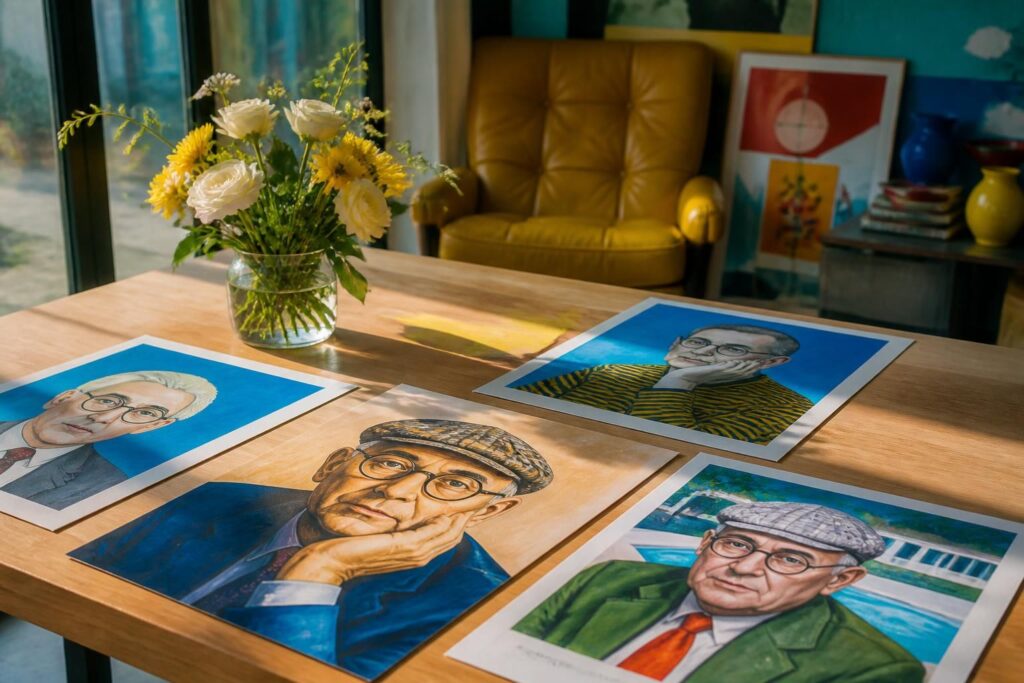 annonce du décès de david hockney, artiste emblématique du pop art et maître reconnu de l'hyperréalisme, hommage à son influence majeure dans le monde de l'art contemporain.