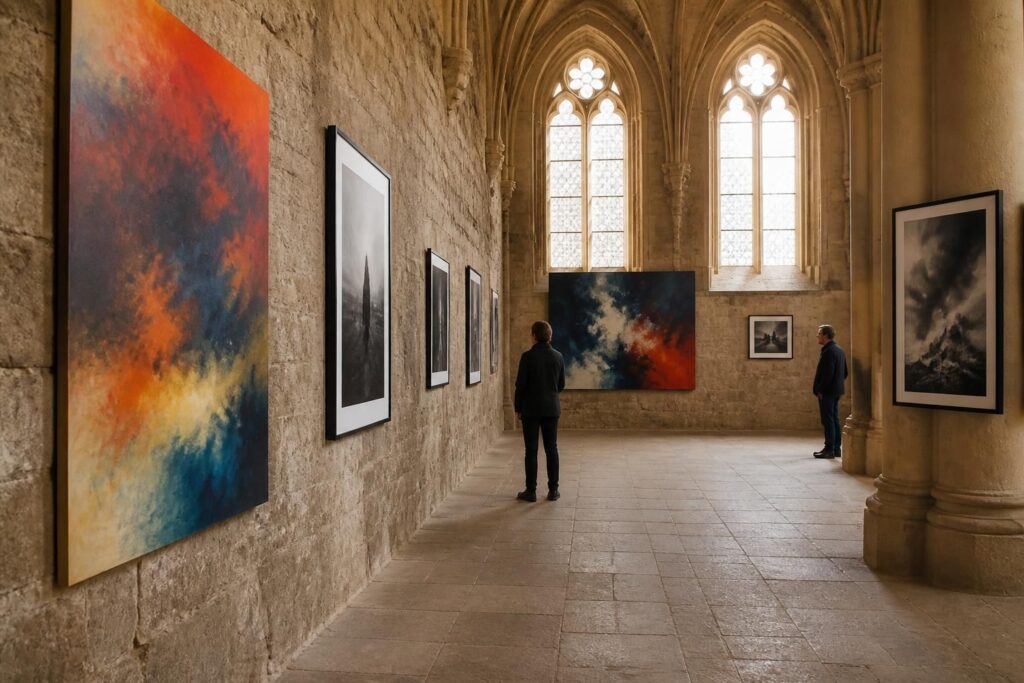découvrez l'exposition estivale du musée d’art moderne de l’abbaye qui met en lumière la fusion captivante entre photographie et peinture à travers une collection d’œuvres en images.