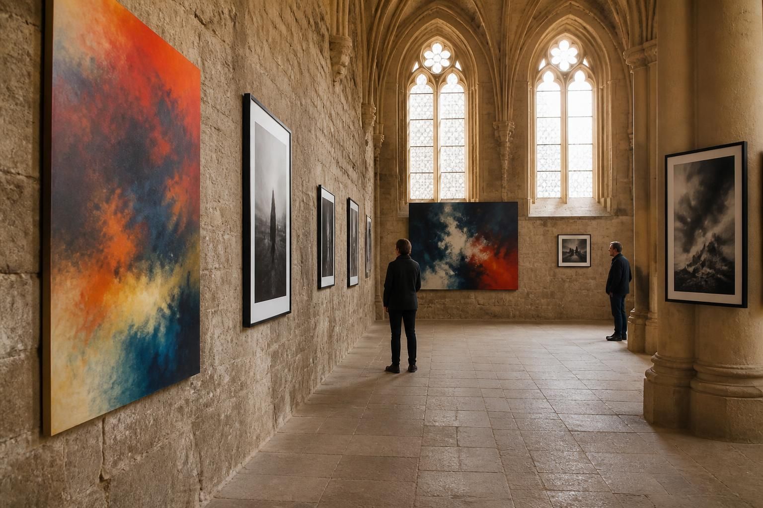 découvrez l'exposition estivale du musée d’art moderne de l’abbaye qui met en lumière la fusion captivante entre photographie et peinture à travers une collection d’œuvres en images.