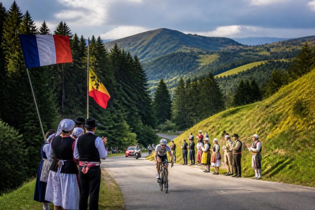découvrez l'exposition locale « à chacun son tour », une immersion unique dans les souvenirs jurassiens du tour de france à travers une série de photographies captivantes.