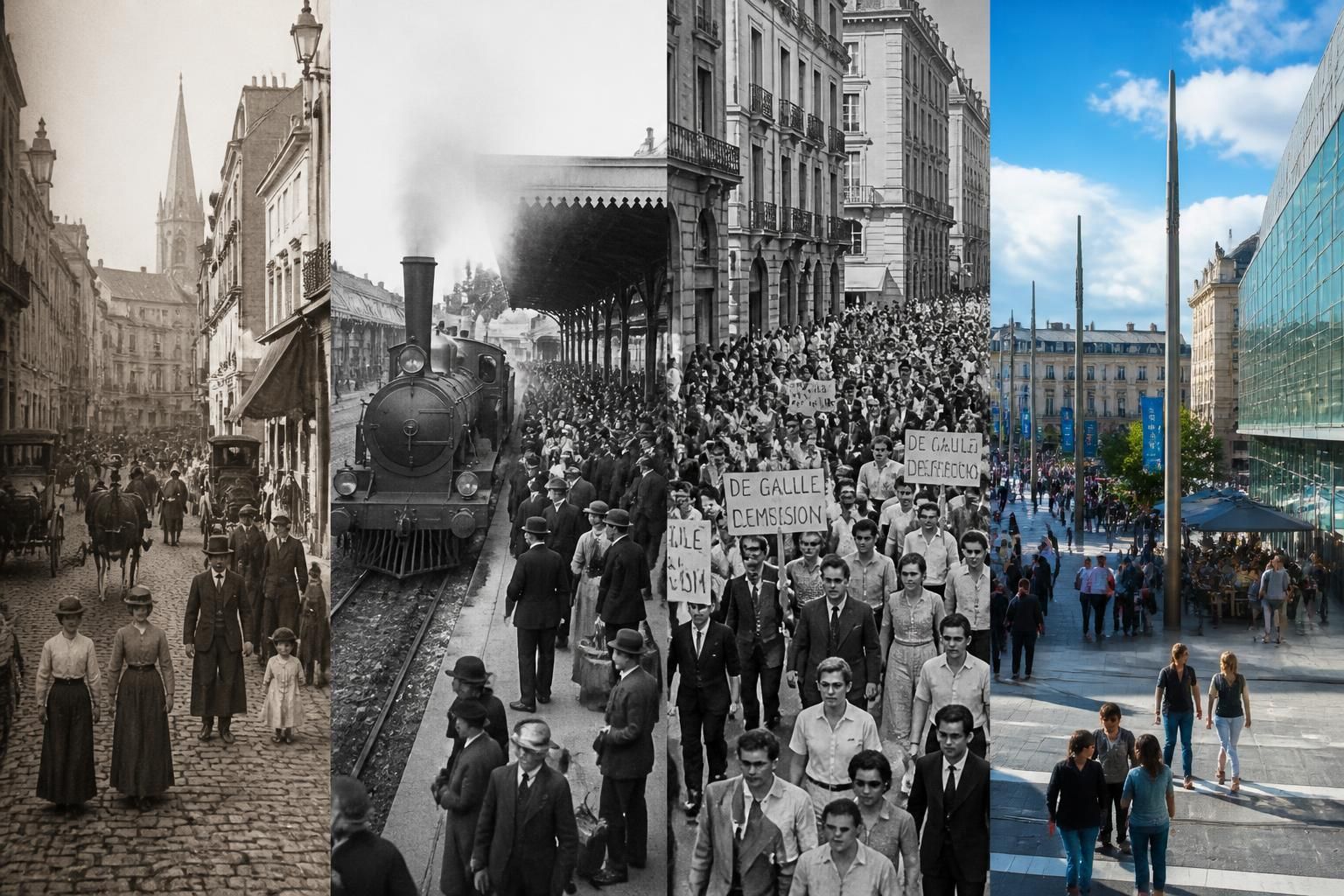 découvrez à montpellier une exposition unique retraçant deux siècles d'histoires visuelles à travers des photographies capturant des « premières fois » marquantes.