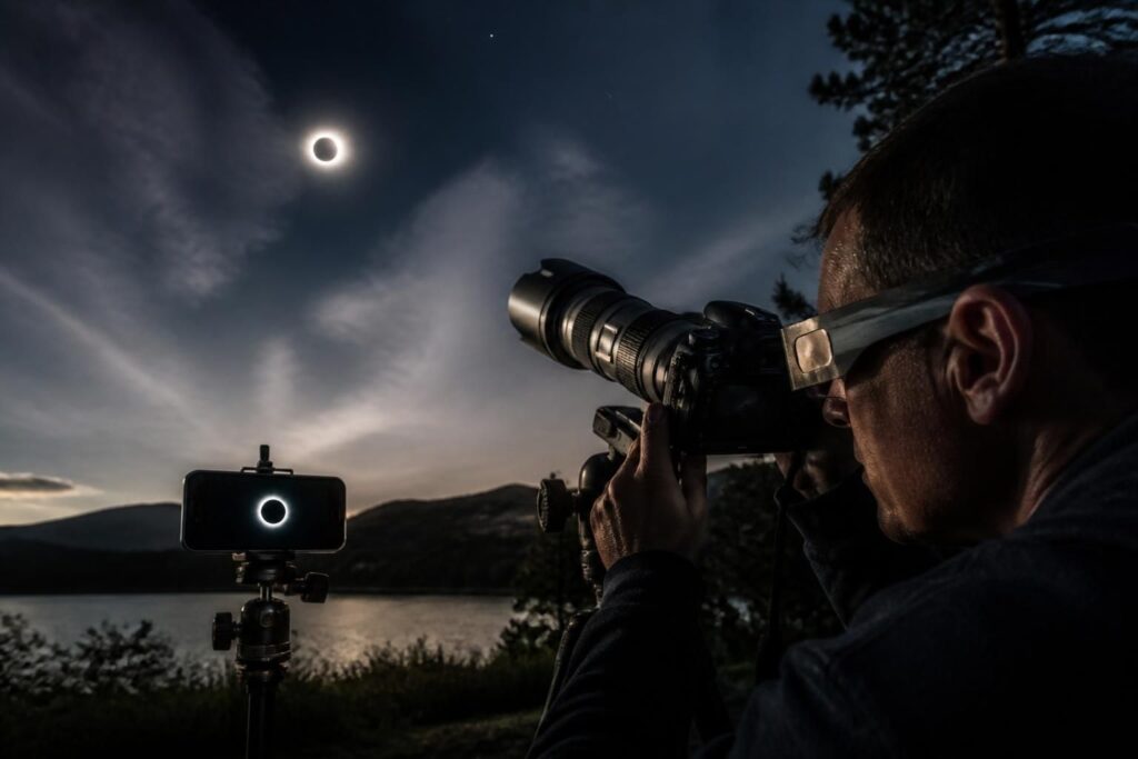 découvrez les précautions essentielles pour photographier une éclipse en toute sécurité avec votre smartphone ou appareil photo, et évitez ainsi tout risque pour vos yeux et votre matériel.