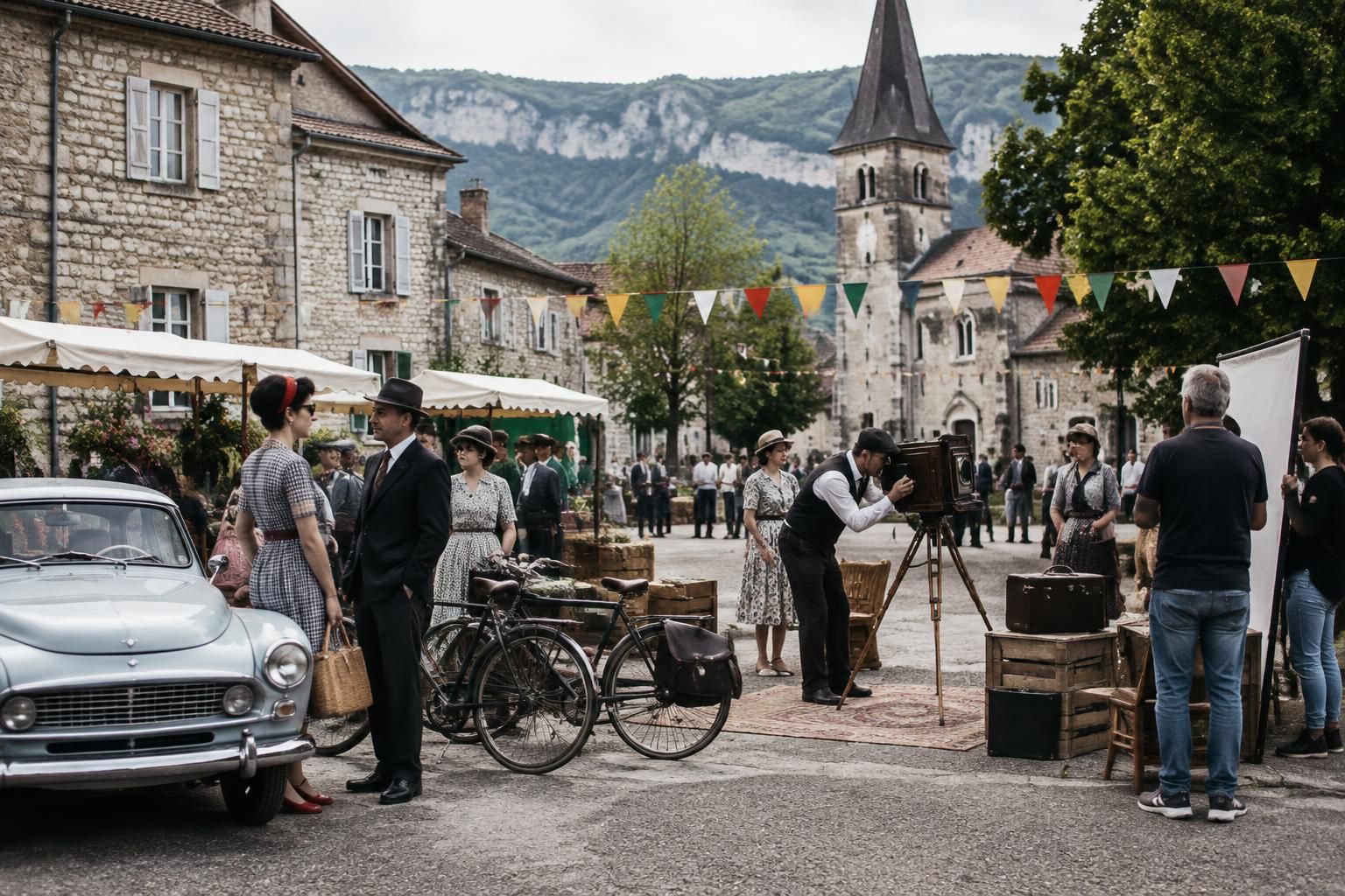 pour le bicentenaire de la photographie, une ville du jura veut faire revivre 1967 et préparer des célébrations avec ses habitants.