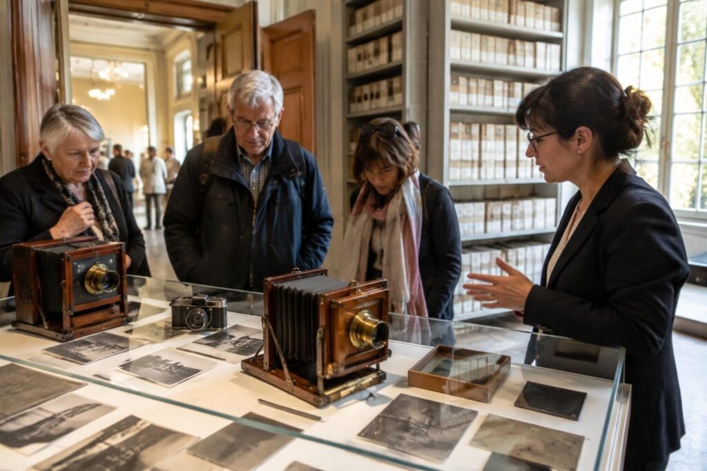 dans l’ain, les archives départementales célèbrent les 200 ans de la photographie avec une journée portes ouvertes et des animations pour tous.