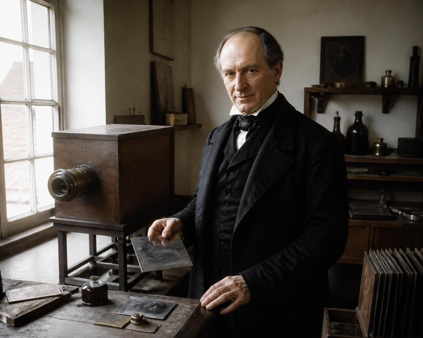 explorez la vie et les exploits de nicéphore niépce, le pionnier français qui a capturé la toute première image, révolutionnant ainsi l'histoire de la photographie.