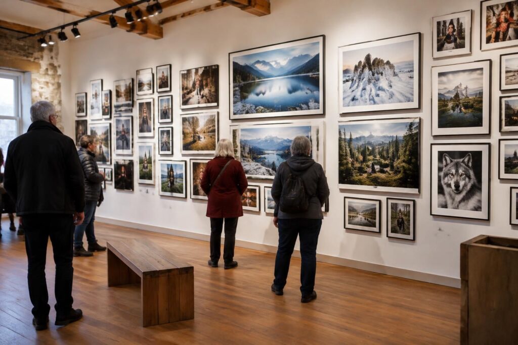 à gouesnac’h, 41 photographes exposent leurs plus belles images lors d’un rendez-vous placé sous le signe du québec, invité d’honneur.