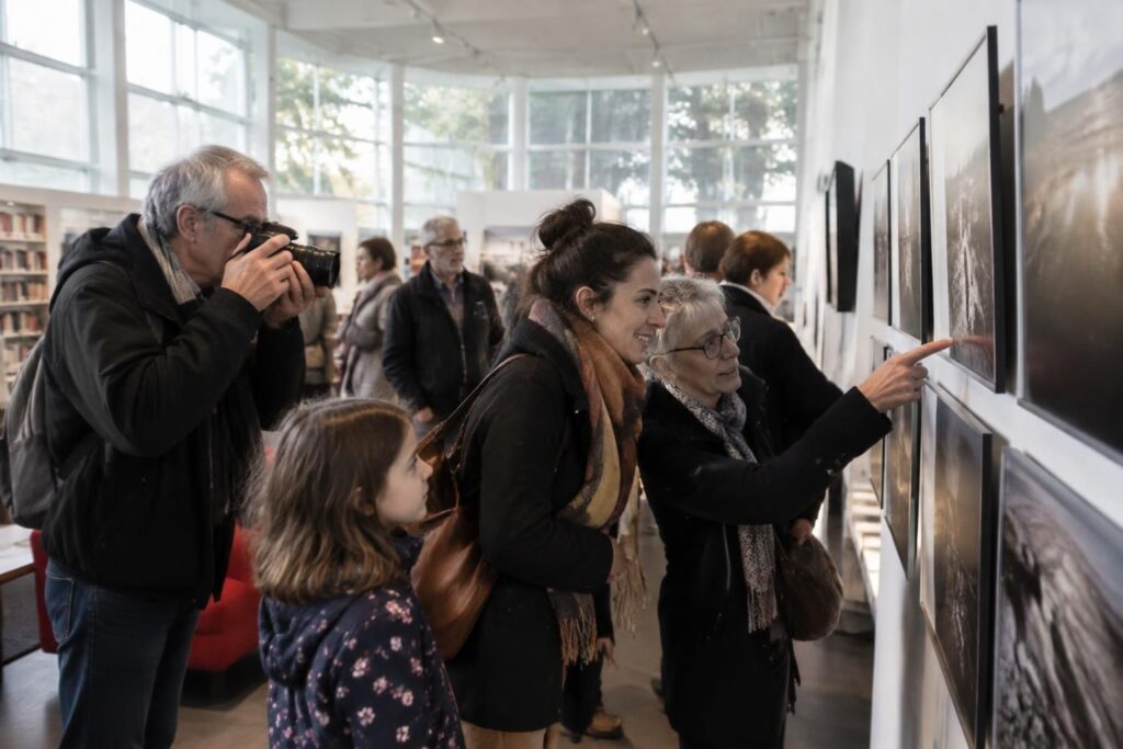 à la médiathèque henri-tanyères de saint-nazaire, d-click célèbre la photographie et invite le public à découvrir cet art sous un nouveau regard.